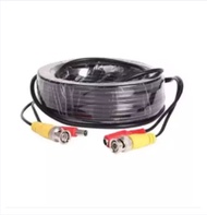 สายต่อกล้องวงจรปิด CCTV cable ยาว 20 เมตร แบบสำเร็จรูปมีหัว BNC & DC CC010C (Black) (Niyom Store) (0