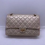Chanel Matelasse 2.55 中號小牛皮雙翻蓋雙鏈包