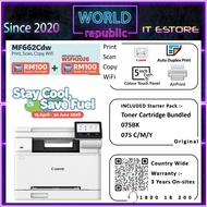 Canon Wireless Color LaserJet Printer imageCLASS MF662Cdw - Print Scan Copy Direct Wifi - 075 B/C/M/