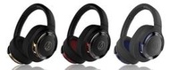 【搖滾玩家樂器】全新 台灣公司貨免運 鐵三角 ATH-WS660BT 重低音 無線 藍芽 耳罩式 耳機 共三色可選