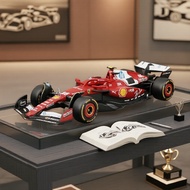Bburago 1:43 Ferrari HP SF25 F1 Model - Charles Leclerc #16 & Lewis Hamilton #44 Diecast Toy Car