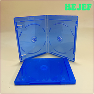 HEJEF 1ชิ้นแผ่น DVD ซีดีกล่องเก็บของกล่องนิรภัยเกมส์เคสซีดีใช้ได้กับ Ps5/Ps4ที่ใส่ดิสก์เกมเคสดิสก์ GNETR