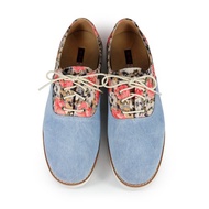 Jeans Flower Classic Sneaker M1107A Fuxia Skyblue