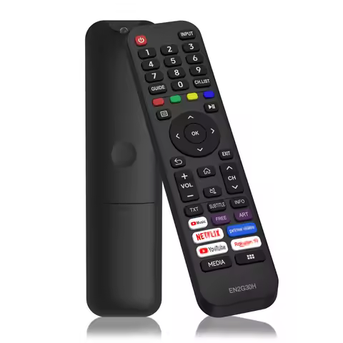 Universal Remote Control For Hisense LED 1080P Smart TVs/4K LED LCD Television/Smart UHD HDR TV/LCD 