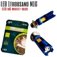 1THOUSAND - H6 M1G WHITE BLUE LED HEADLIGHT BULB