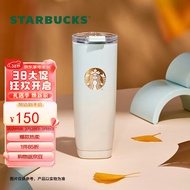 星巴克（Starbucks）萌趣系列渐变款不锈钢杯620ml保温杯随行车载杯子水杯妇女节礼物