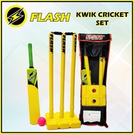 Flash Kwik Cricket Single Set Kriket Ball Stump Bat