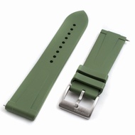 Quick Release Rubber Watch Strap Band FKM 20mm 22mm