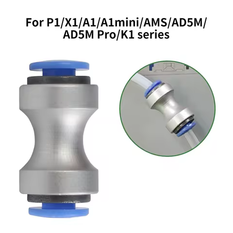 For Bambu P1/X1/A1/A1mini/AMS/AD5M/ADSM Pro/K1 series PTFE Adapter Material For 3D Printer Accessori