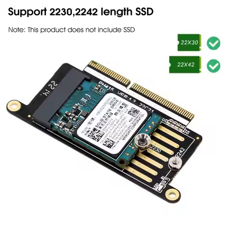 Ssd Converter Card Ssd Adapter Card for Macbook Pro 2016 2017 A1708 Ngff M.2 Mkey Nvme 2230 2242 Exp