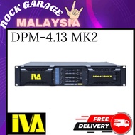 IVA DPM-4.13MK2 2 x 4400W 8 ohm / 4 x 1300W 8 Ohm down to 2 Ohm Stable Power Amplfier ( DPM4.13 / DP
