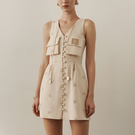 WACAY - Irene Dress (Monogram) เดรส มี 3 สี (สามารถใส่เป็นเสื้อตัวยาวได้)