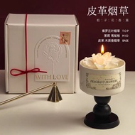 Camellia Scented Candle Gift Box Girlfriend Gift Wedding Engagement Souvenir Birthday Gift Girl #G4.