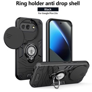 Casing for Google Pixel 10a 5G Pixel10a GE1GQ GV0BP G4H7L Phone Case Slide Camera Car Magnetic Ring 