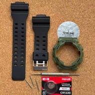 Watchband and Bezel Matte Fit For GA100 GA110 GA120 GA140 GD100 GD110 GD120 GD140