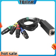 XLR 4-Channel 3-Pin Multi Network Stage and Studio Connection XLR Male and Female Cable Stage Audio 