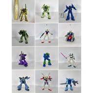 Genuine Bandai Japanese ms selection 2 gundam model size 7-9cm 2nd has been displayed