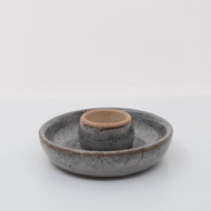 獨特釉紋聖木線香碟