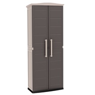 Keter Boston Outdoor Tall Utility Cabinet UV & Weather Resistant, Waterproof Made In Europe