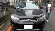 中古車 2010 三菱 OUTLANDER 2.4 黑色 跑12萬 專賣 國產 一手 自用 轎車 房車 五門 掀背 休旅