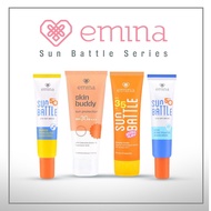 Emina Sun Battle Sun Protection Series | Emina Sunscreen | Cica Acne Fighter | Barier Hydra burst