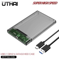 ▫ UTHAI G25 USB3.0/Type-C HDD Enclosure of 2.5 quot; Hard Disk Case SSD SATA3 to USB 3.0/2.0 Box USB