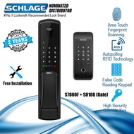 Schlage S7800 + S818G Digital Lock Bundle