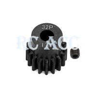 M0.8 32P 32DP 5mm 13T 14T 15T 16T 17T 18T 19T 20T 21T Metal Pinion Motor Gear for 1/8 1/10 RC Buggy 