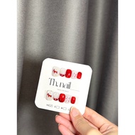 【Ready Stock Press-on nail】 Xs size new year press-on nail