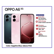 [2026] oppo A6 5G 24GB(8+16)RAM + 512GB MediaTek Dimensity 6300 I 7000mAh Battery + 45W FlashCharge 