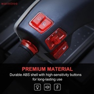 (warmtree) Universal Motorcycle  Button Set Transparent 5PCS For Scooter E Bike Durable DIY Repair M