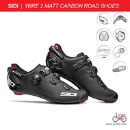 รองเท้าปั่นจักรยานเสือหมอบ SIDI WIRE 2 MATT CARBON ROAD CYCLING SHOE