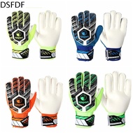 DSFDF 1 Pair ลาเท็กซ์ ถุงมือฟุตบอล goalie กันลื่น นิ้วป้องกันนิ้วมือ ถุงมือผู้รักษาประตูฟุตบอล ถุงมื