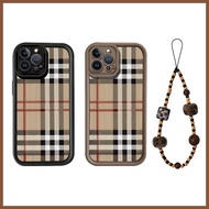 Retro Simple Grid Bracelet Casing for Redmi NOTE 8 PRO 9 10 10X 10S 10 PRO MAX 11 11S 11 PRO 12 PRO 