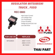 REC 0883 ORIGINAL REC ALTERNATOR IC REGULATOR FOR USE ON: MITSUBISHI TRUCK FUSO 8DC9, 6D22,6D14