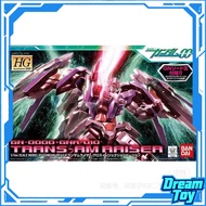 Bandai HG GN-0000+GNA-010 Trans-Am Raiser – Gundam 00 1/144 Scale Model Kit, With Vibrant Red-Purple