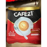 CAFE 21 2in1 coffee & Creamer (22sticks)