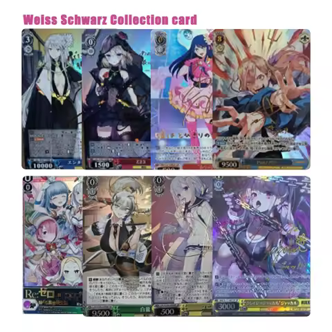 Weiss Schwarz Diy Homemade Lovelive! Bang Dream! The Idolm@ster Collection Flash Card Toys Gift
