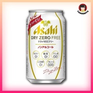 ASAHI Dry Zero Free 350ml (Alcohol FREE) HOT SELLING ITEM (TANOSHIYA)