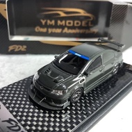 YM Model 1:64 Honda Civic Type R (FD2R) Carbon (1st Anniversary)
