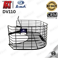 Uni Art Demak DV110 Rare Basket / Bakul High Quality Motorcycles Accessories Besi Raga FREE Nut Part