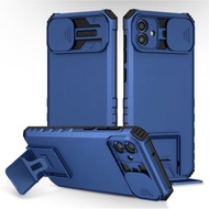 Mobile Phone Case Samsung For A06 4G Camera Slide Shockproof With Stand Protection