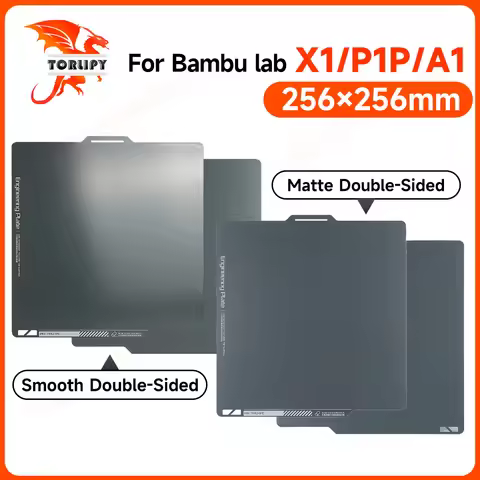 Bambu Lab Build Plate X1carbon PEI Plate Smooth Bamboo Plate Lab 257x257mm Build Plate A1 X1 For Bam