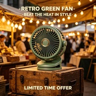 15000mah Clip Fan Mini Portable Fan Rechargeable USB Fan Low Noise 5 Speed Cooling Fan Stroller Clam