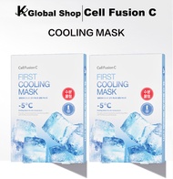 【100% Authentic】1+1 Cell Fusion C First Cooling Mask 5ea*2 27ml/Sheet -5℃ Instant Cooling Azulenol P
