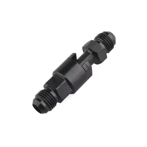 Aluminum Black 1/2Pcs Quick Connect 6AN AN6 Male To 3/8", 5/16" AN8 8AN Quick Disconnect Male Push O