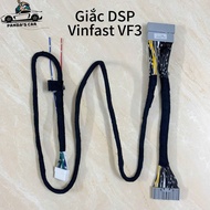 [Combo of 10/5 pieces] Genuine Jack Wire to upgrade Amplifier & DSP VinFast VF3 Car Audio