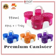 Bekas Kuih Raya Set / Cookies Container Set / Bekas Kuih Raya / Balang Kuih Raya / Canister Set