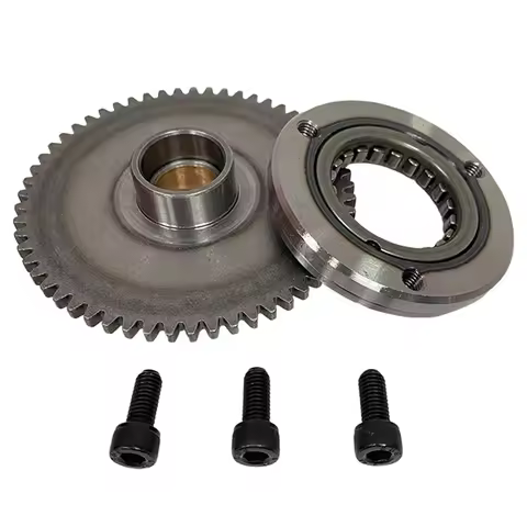 Motorcycle Replacement Start Clutch Assembly For Zongshen Loncin Models CG200, CG250 DM200