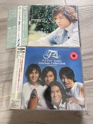 2 CD 日本版 F4 & 周渝民 CD 專輯 日本版  remember 朱孝天 F4 言承旭 吳建豪